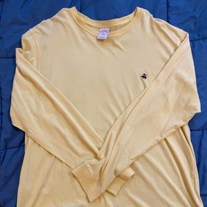 Men’s XL Brooks Brothers long sleeve t-shirt yellow.
